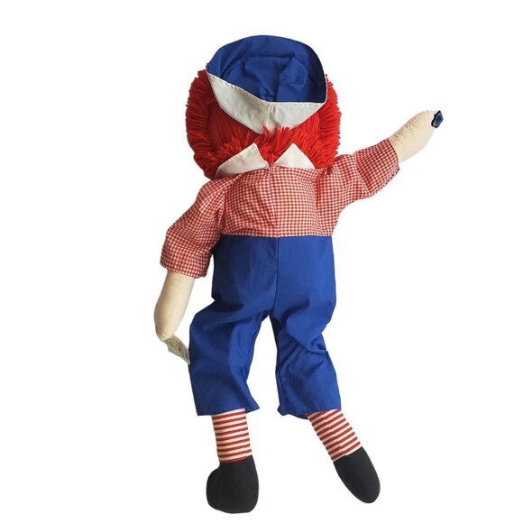 Vintage 1991 Applause 36" Raggedy‎ Andy Cloth Doll EUC Tags Great Condition Tags - Picture 6 of 9